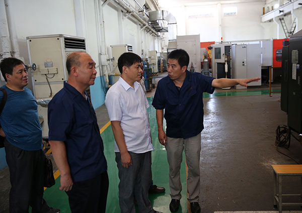 Inspection by leaders of Hengtian Hailong Inspection by leaders of Hengtian Hailong