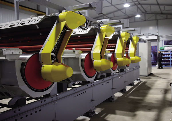 JWK1428 continuous viscose filament spinning machine JWK1428 continuous viscose filament spinning machine